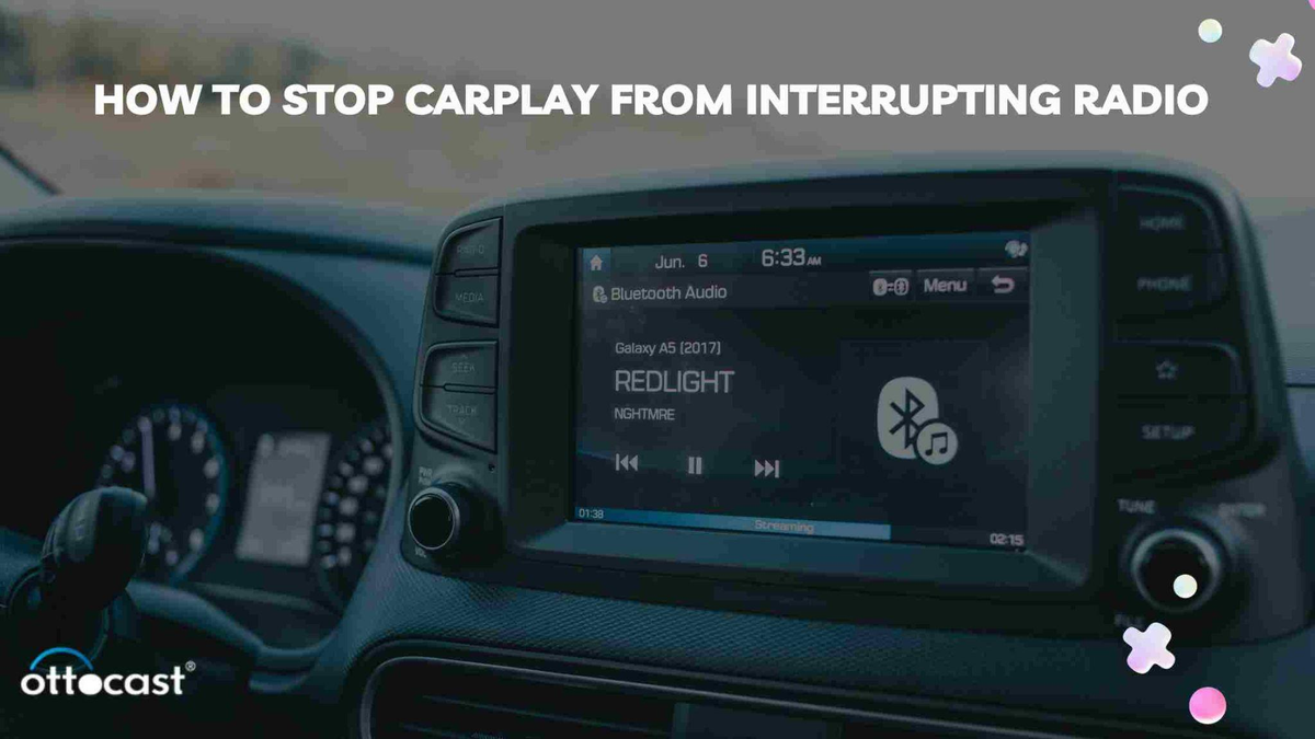 How to stop carplay from interrupting radio