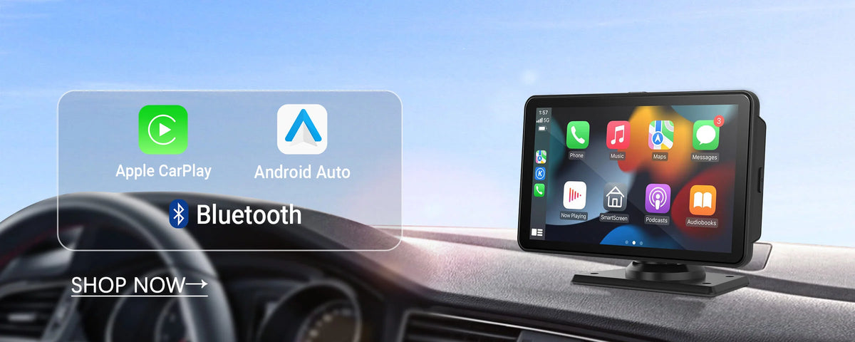 Portable Android Auto Screen- Transforming Your Journey with Technology