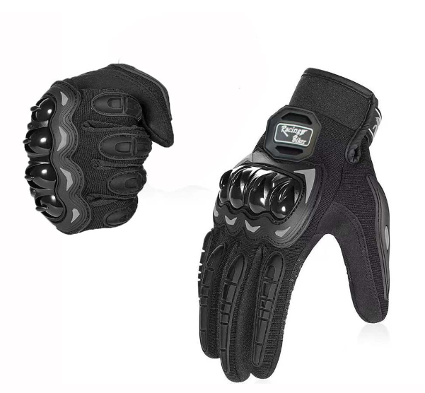 Touchscreen motorcykelhandskar