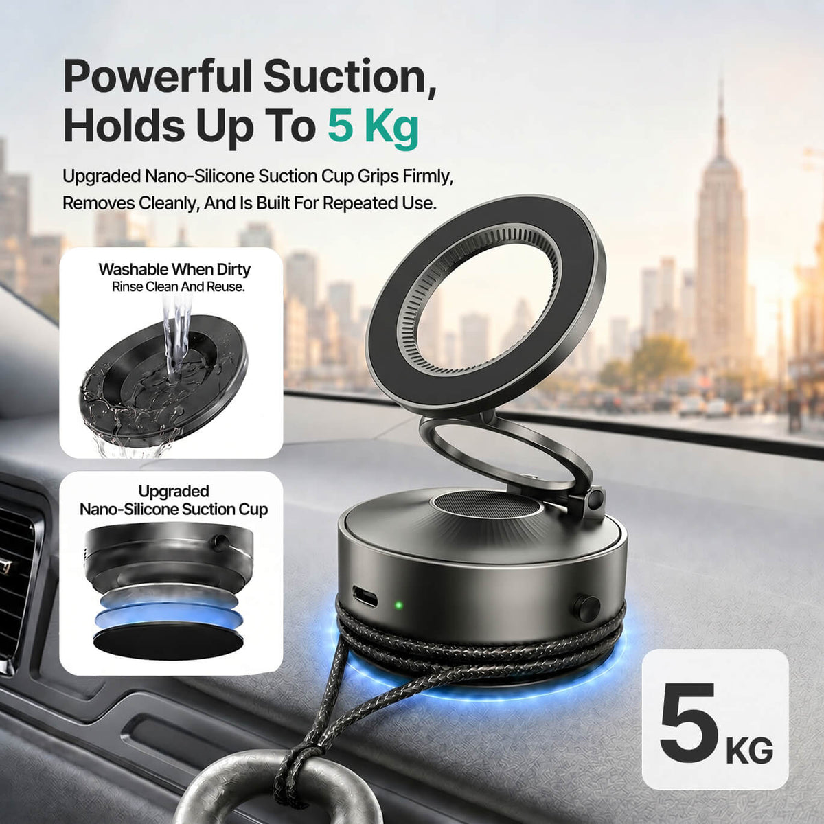 MCM10 Mount Fón Maighnéadach PowerVac