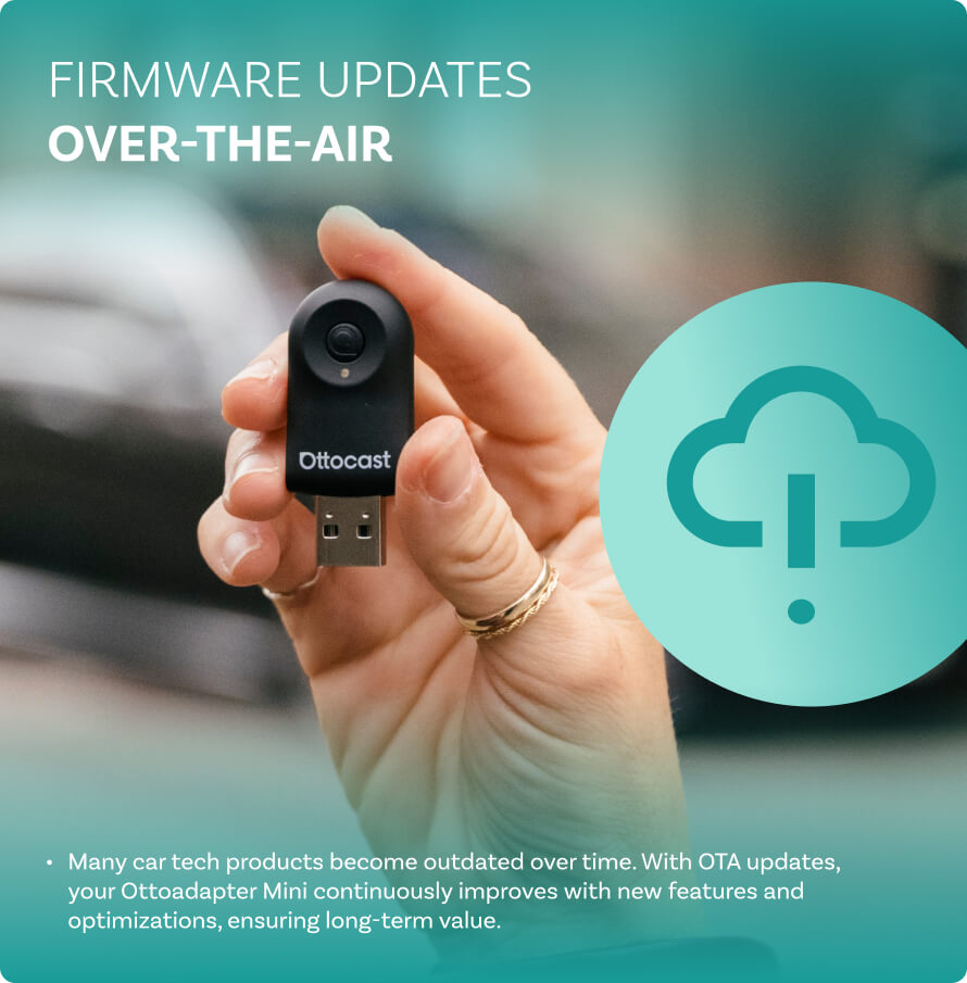 Mini Wireless CarPlay/Android Auto Adapter