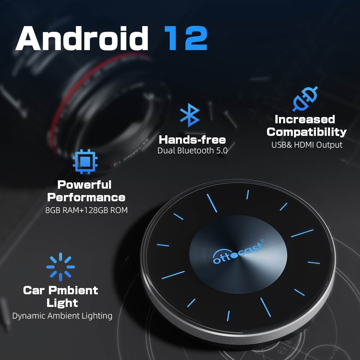 (Twitter specialerbjudande) OttoAibox P3 CarPlay AI-box