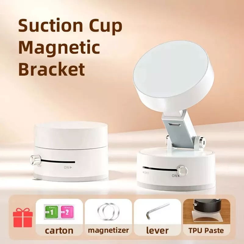 Vakuum sugende magnetisk telefonholder