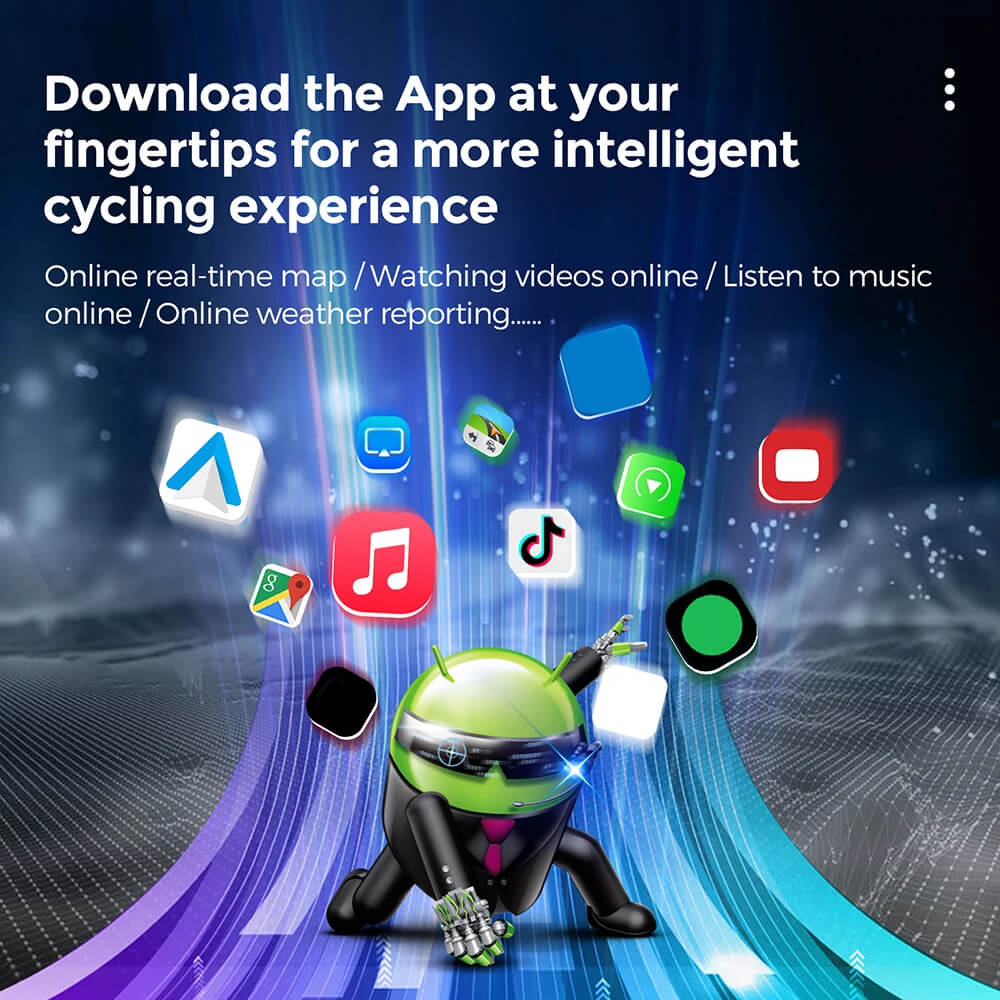 CarPlay Lite C5 Ultra Μοτοσυκλέτας Οθόνη GPS Android 12 με Κάμερα DVR