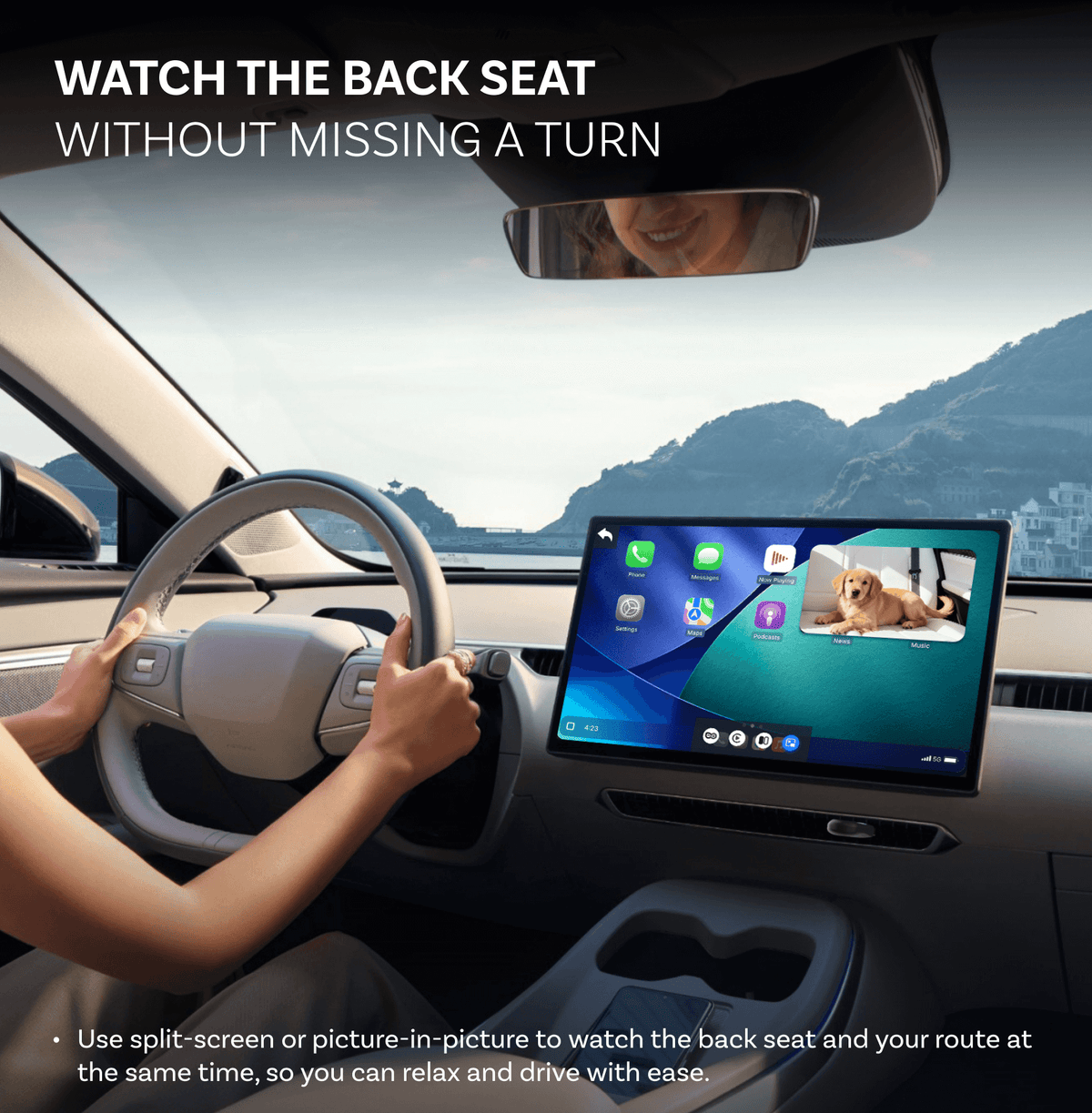 (Brug kode for 20% rabat: L20) Cabin Care trådløs CarPlay adapter