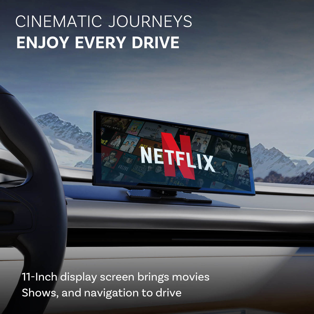 Scáileán Taispeána Carr Inaistrithe ScreenFlow