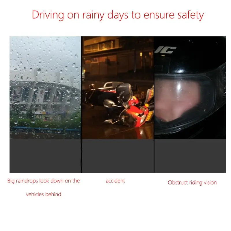 Película impermeable para lente de casco de motocicleta