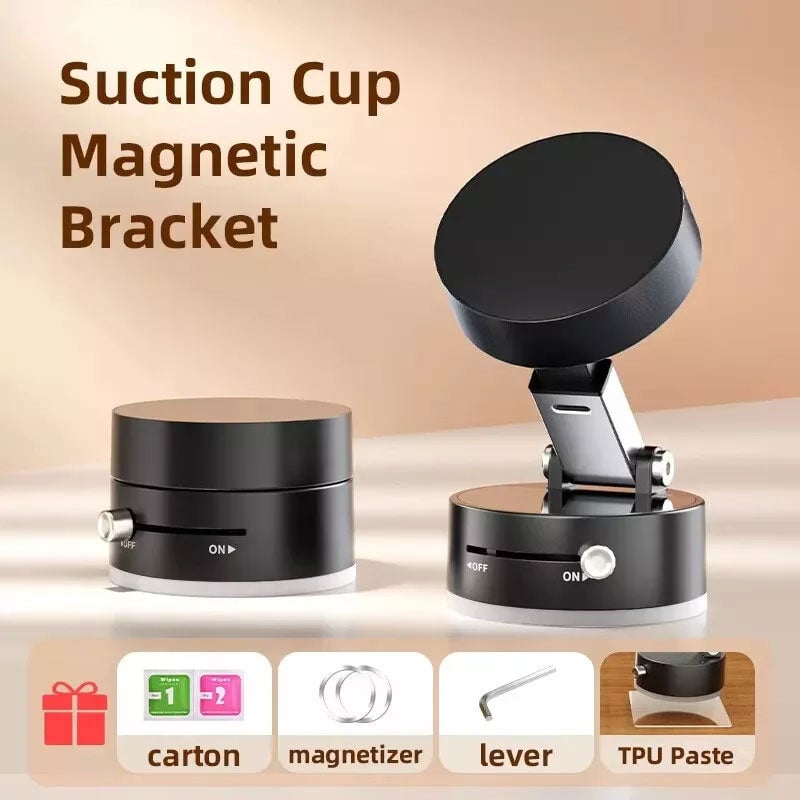 Vakuum sugende magnetisk telefonholder