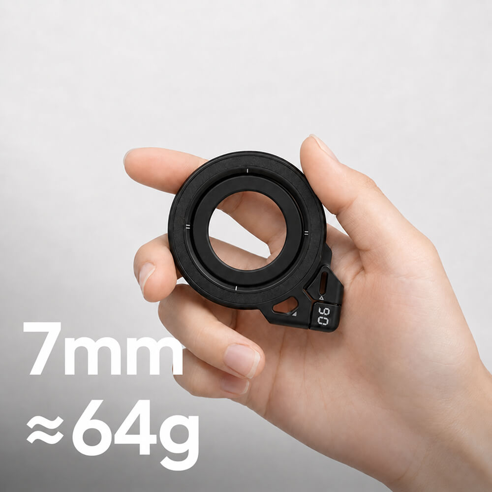 MCM30 Slim 3-axlig magnetisk hållare