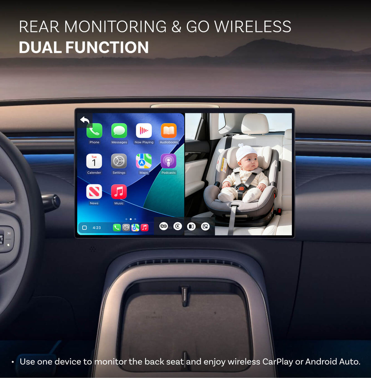 Cabin Care trådløs CarPlay adapter