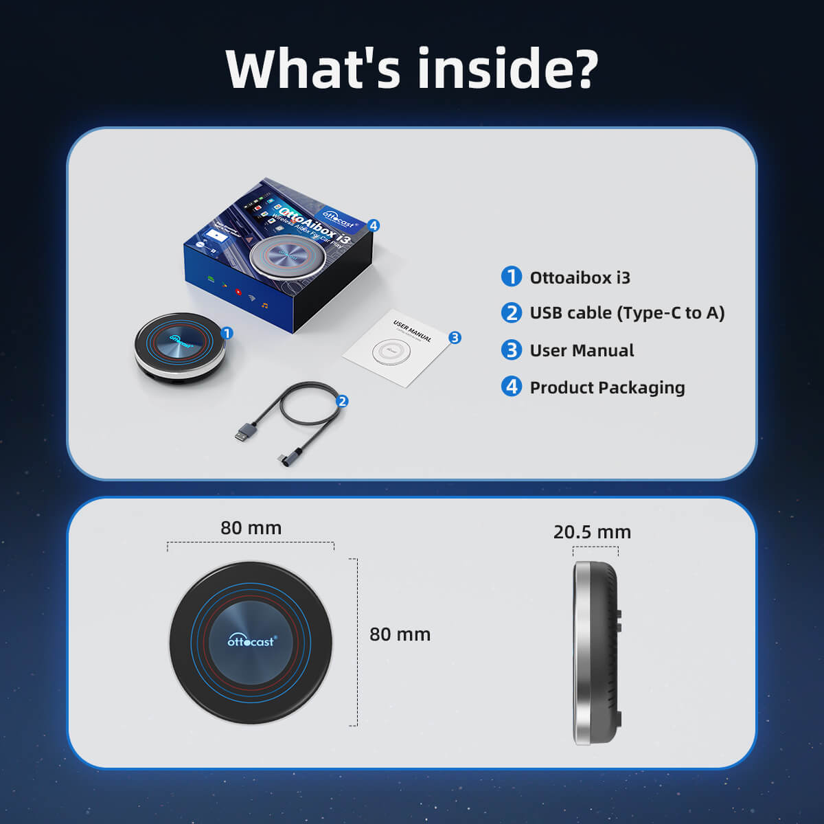 (Oferta especial de hoje 20% OFF) Caixa AI CarPlay OttoAibox i3 BMW