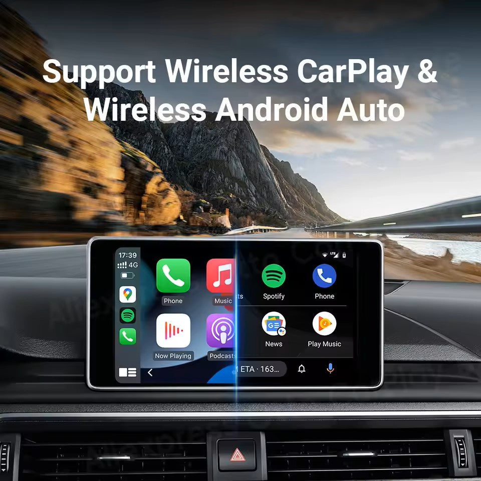Adaptador Mini inalámbrico 2 en 1 CarPlay/Android Auto