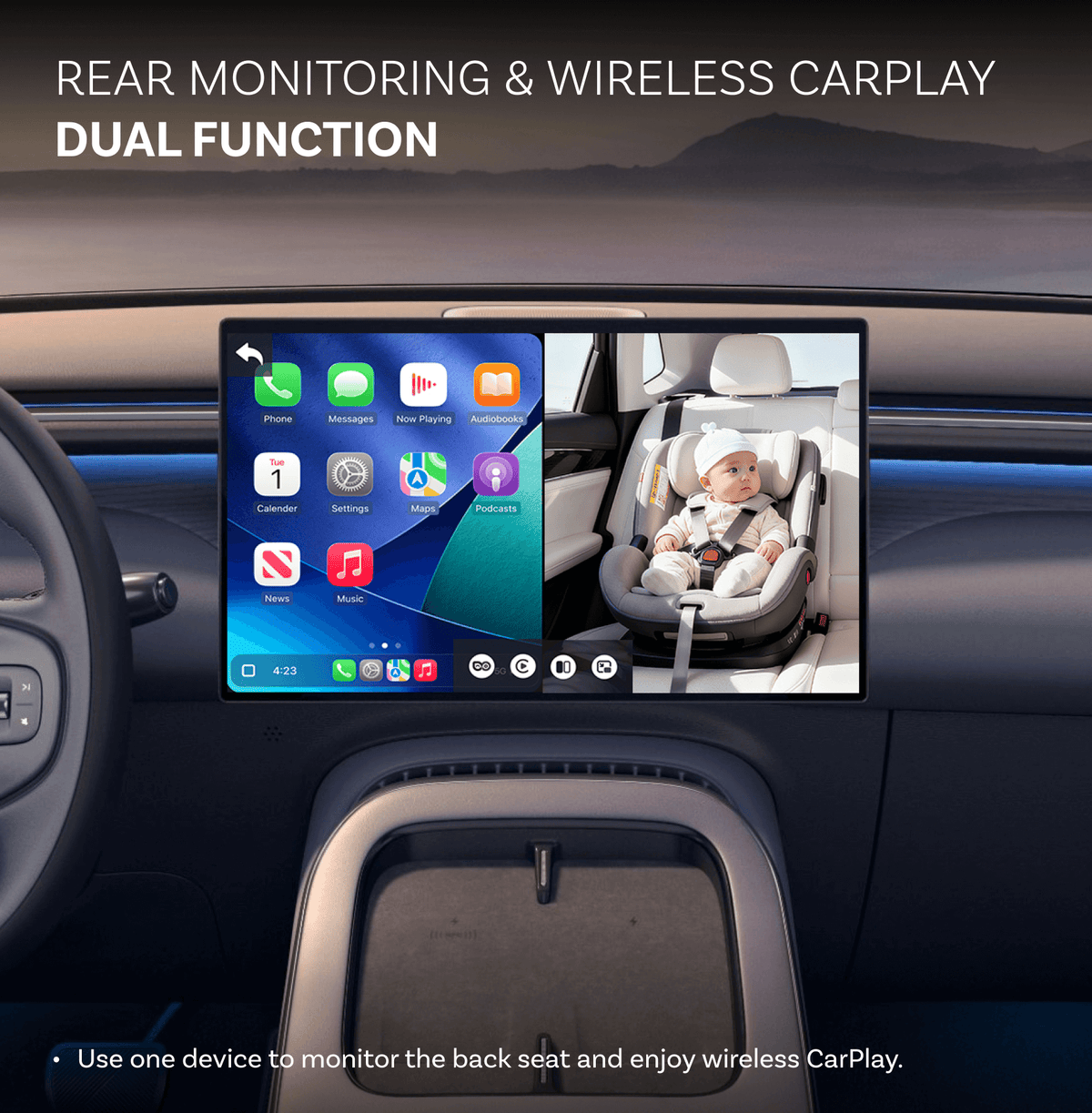 (Brug kode for 20% rabat: L20) Cabin Care trådløs CarPlay adapter