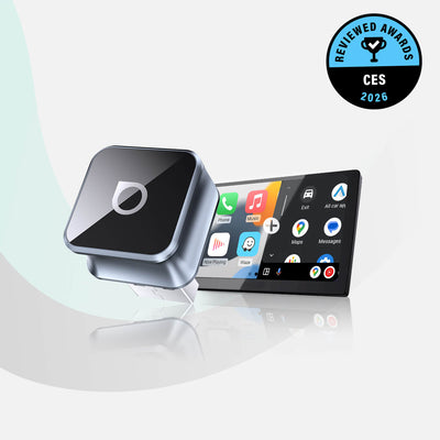 Ottocast Mini Cube 3.0 trådløs CarPlay/Android Auto adapter